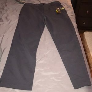 Under Armour golf pants.